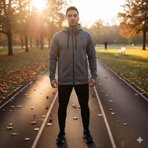 Nike Gray Performance Jacket for Men